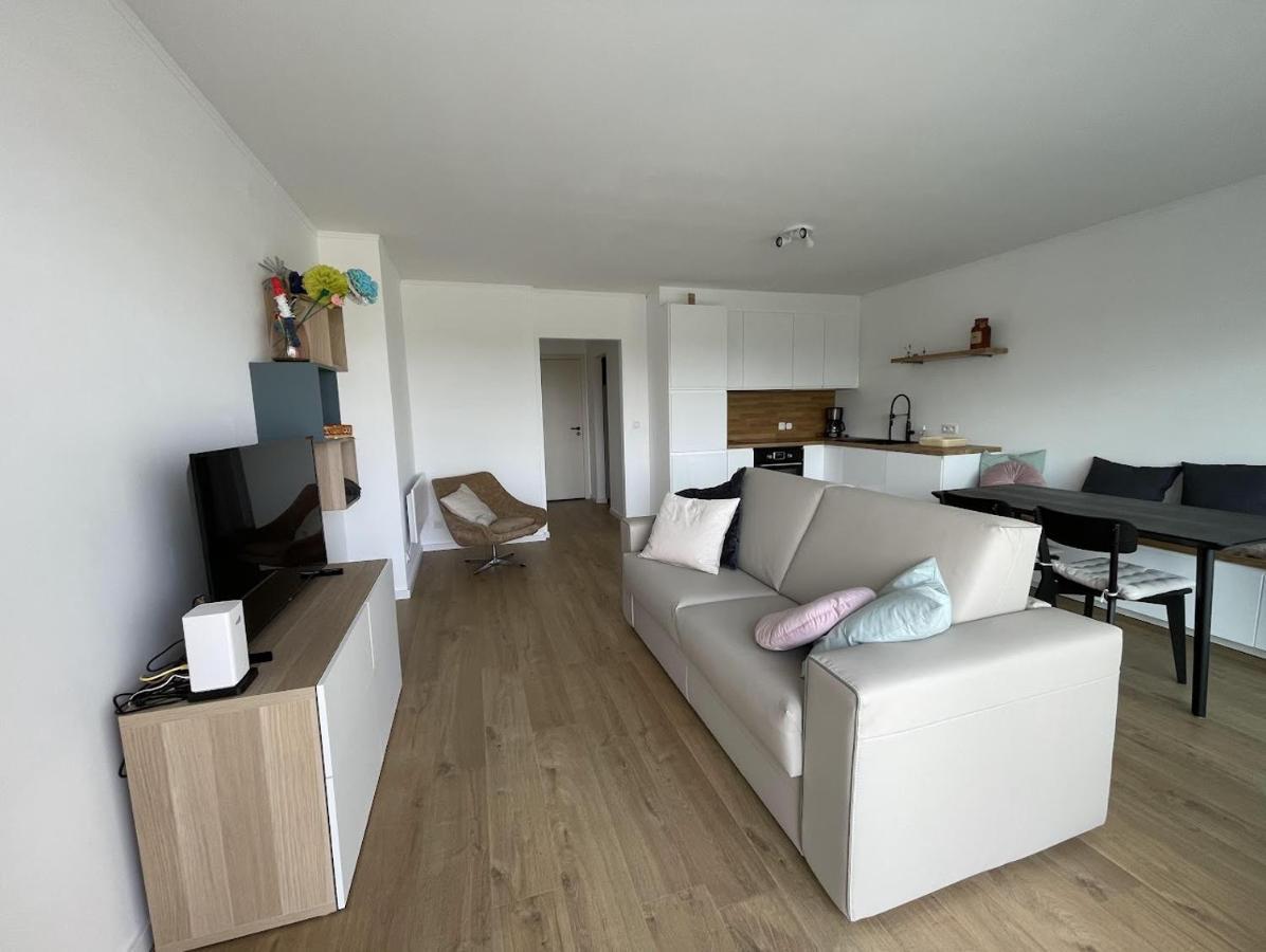 Moderne Studio Aan Het Strand In Oostduinkerke-Bad Koksijde Εξωτερικό φωτογραφία
